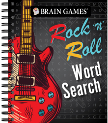 Brain Games Rock N Roll Word Search - Publications International Ltd Edi 