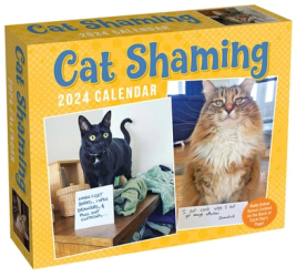 Cat Shaming 2024 Day-To-Day Calendar - Pedro Andrade Author 