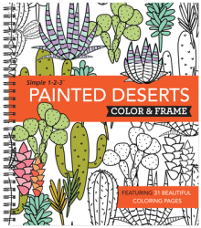 Color and Frame Painted Deserts - Publications International Ltd Edi