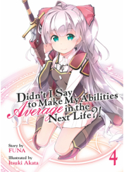 Didn t I Say to Make My Abilities Average in the Next Life Light Novel Vol 4 - Funa Author 