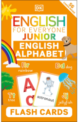 English for Everyone Junior English Alphabet Flash Cards - DK Author