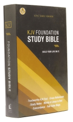 Foundation Study Bible-KJV - Nelson Bibles Manufactured by 