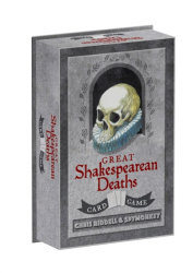 Great Shakespearean Deaths Card Game - Chris Riddell Author 