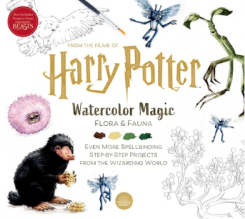 Harry Potter Watercolor Magic Flora and Fauna - Tugce Audoire Author 