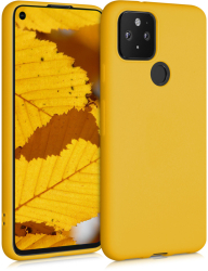 Husa pentru Google Pixel 5 Silicon Galben 51722.143 