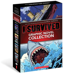 I Survived Graphic Novels 1-4 A Graphix Collection - Lauren Tarshis Author 