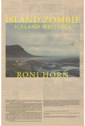 Island Zombie Iceland Writings - Roni Horn Author 