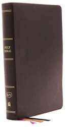 KJV Minister s Bible Genuine Leather Black Red Letter Edition - Thomas Nelson Author 