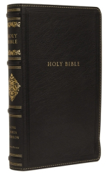 Kjv Sovereign Collection Bible Personal Size Leathersoft Black Thumb Indexed Red Letter Edition 
