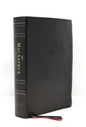 Nasb MacArthur Study Bible 2nd Edition Leathersoft Black Thumb Indexed Comfort Print Unleashing 