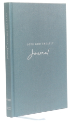 Net Love God Greatly Journal Cloth Over Board Comfort Print Holy Bible - Love God Greatly Author 