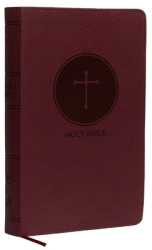 NKJV Deluxe Gift Bible Imitation Leather Burgundy Red Letter Edition - Thomas Nelson Author 