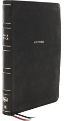 Nkjv Thinline Bible Large Print Leathersoft Black Comfort Print Holy Bible New King James Versi 