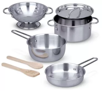 Set de joaca Oale si cratite Inox - Melissa & Doug 
