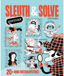 Sleuth Solve History 20 Mind-Twisting Mysteries - Ana Gallo Author 