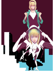 Spider-Gwen Ghost-Spider Modern Era Epic Collection Edge of Spider-Verse - Robbi Rodriguez Illustra 