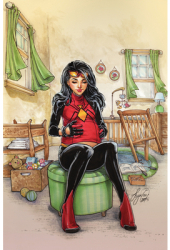 Spider-Woman by Dennis Hopeless - Greg Land Illustrator 