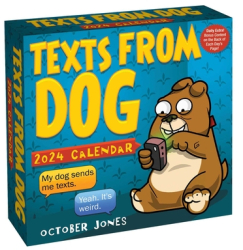 Texts from Dog 2024 Day-To-Day Calendar - October Jones Author 