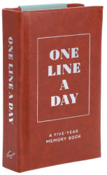 Vegan Leather One Line a Day A Five-Year Memory Book - Chronicle Books Author 
