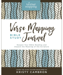 Verse Mapping Bible Study Journal - Kristy Cambron Author 
