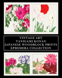 Vintage Art Tanigami Konan Japanese Woodblock Prints Ephemera Collection - Vintage Revisited Press 
