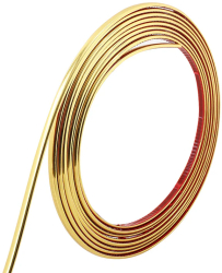 Dollcini decojiti si lipiti formeaza 5 elemente decorative pereti cu oglinda tavane podele dulapuri gresie chenare culoare aurie 