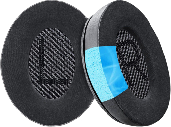 Set 2 bureti MTP pentru casti Bose QuietComfort QC2 QC15 QC25 QC35 QC35 II AE2 AE2i AE2w SoundTrue SoundLink Over-Ear Negru Gel 