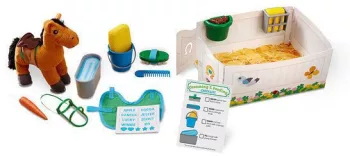 Set de joaca Ingrijeste calutii - Melissa and Doug 