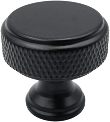 Buton pentru mobila Tang finisaj negru D 30 mm 
