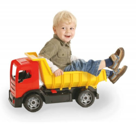 LENA GIGA TRUCKS - BASCULANTA ROSIE - 62 CM - 02060 