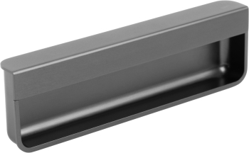Maner ingropat pentru mobila Moule finisaj negru titan L 154 mm 