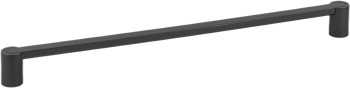 Maner pentru mobila Fusion finisaj negru titan lustruit L 340 mm 