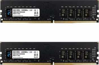 Memorie RAM 16 GB set 2x8 GB ddr4 2400 Mhz Nelbo pentru calculator black 
