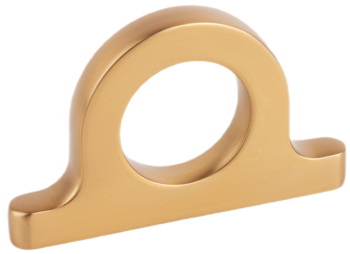 Buton pentru mobila Omega finisaj alama cava periata L 62.5 mm 
