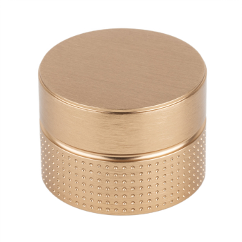 Buton pentru mobila Point Viefe finisaj alama cava periata D 40 mm 