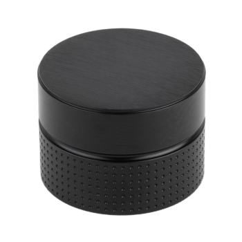 Buton pentru mobila Point Viefe finisaj negru periat D 40 mm 