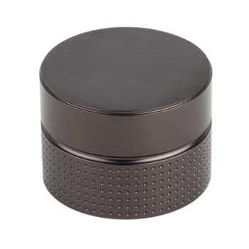 Buton pentru mobila Point Viefe finisaj negru titan D 40 mm