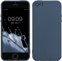 Husa pentru Apple iPhone 5 / iPhone 5s / iPhone SE Silicon Albastru 33098.116 