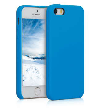 Husa pentru Apple iPhone 5 / iPhone 5s / iPhone SE Silicon Albastru 42766.157 