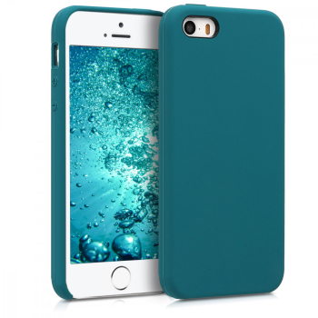 Husa pentru Apple iPhone 5 / iPhone 5s / iPhone SE Silicon Albastru 42766.57 