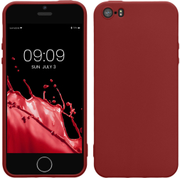 Husa pentru Apple iPhone 5 / iPhone 5s / iPhone SE Silicon Rosu 33098.20 