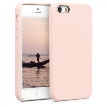 Husa pentru Apple iPhone 5 / iPhone 5s / iPhone SE Silicon Roz 42766.10 
