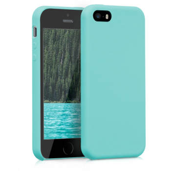 Husa pentru Apple iPhone 5 / iPhone 5s / iPhone SE Silicon Verde 42766.71 
