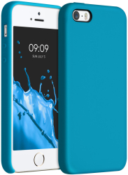 Husa pentru iPhone 5 / iPhone 5s / iPhone SE Silicon Albastru 42766.224 
