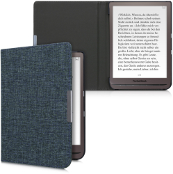 Husa pentru PocketBook InkPad 3 / InkPad 3 Pro Textil Albastru 46775.04 