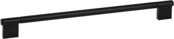 Maner pentru mobila Point Viefe finisaj negru periat L 356 mm 
