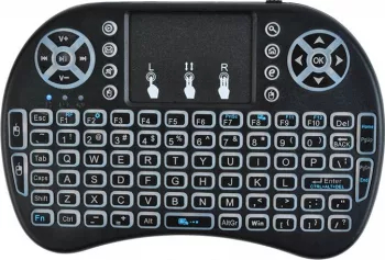 Mini tastatura multimedia Wireless iluminata 