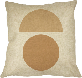 Perna Decorativa Model Abstract Creativ 9 40x40 cm Husa Detasabila Burduf