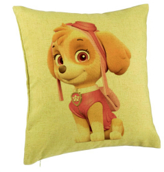 Perna Decorativa Model Skye 40x40 cm Verde Husa Detasabila Burduf