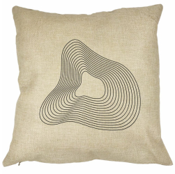 Perna Decorativa Patrata F1 40x40 cm Husa Detasabila Burduf 